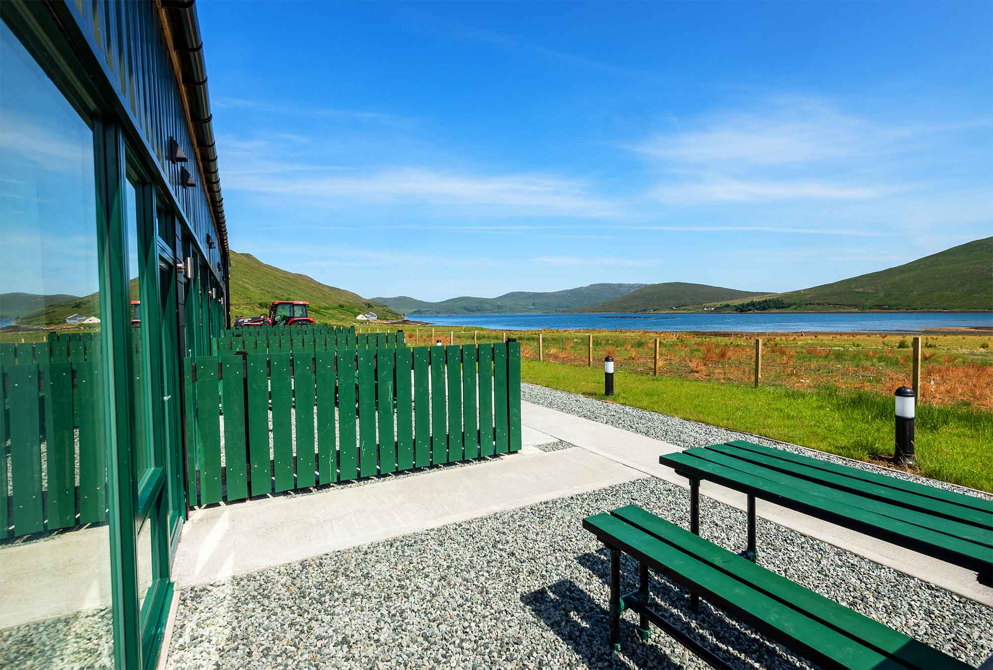 Kinloch Ainort luxury self catering apartment accommodation on the Isle of Skye with sea views